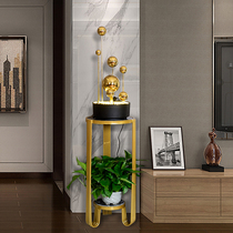 Indoor Fountain Office Upscale Hospitality Flow Water System Pendulum light extravagant handicraft Xuanguan Water View Living room decorations