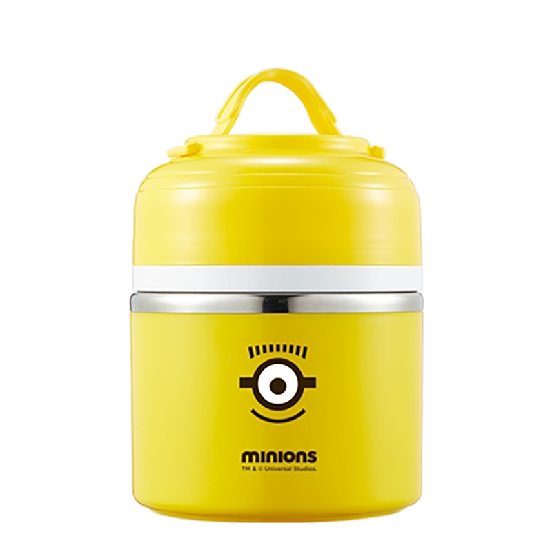 Despicable Me Minions Thermal Insulation Single Layer Bento Box