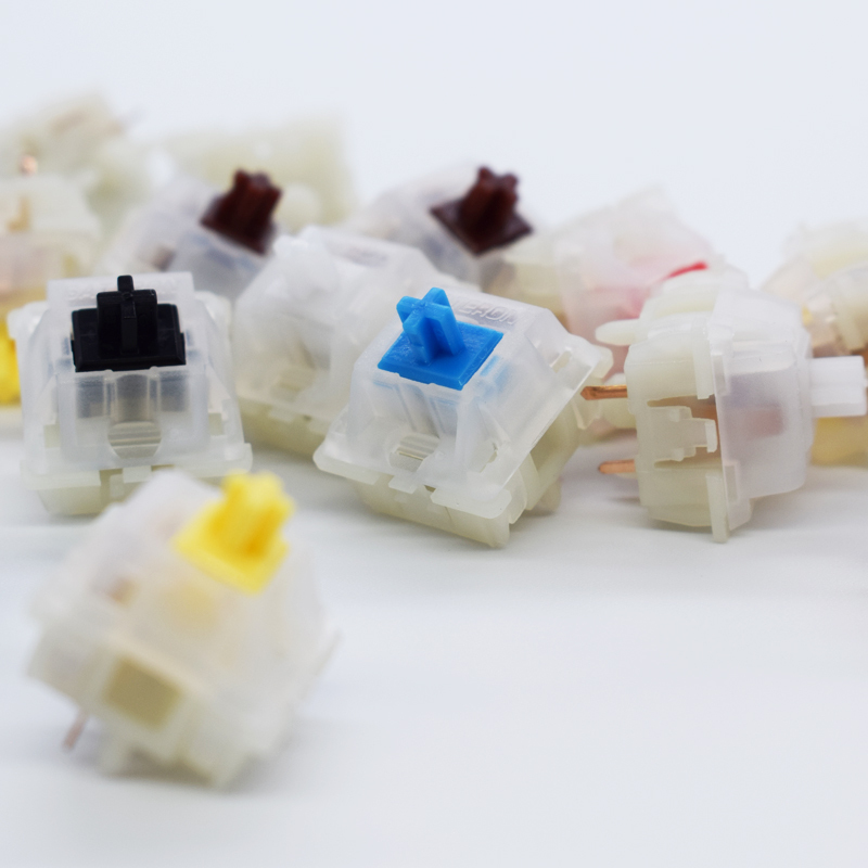 Gateron Ks-3 Mechanical Keyboard Switch g Yellow Switch Keyboard Modification Replacement Switch Black Switch 5Pin