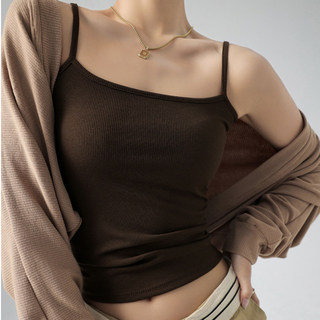 Thin Strap Camisole for Women 2025 New Summer Slim Fit Inner Wear to Cover Side Breasts and Enhance Back Appearance, Suitable for Wearing as a Base Layer or Outerwear