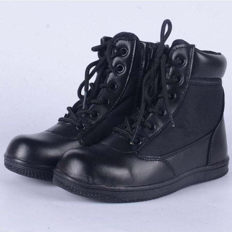 New Martin boots children's special forces combat boots men's summer breathable ultra-light tactical boots training men's and women's training boots