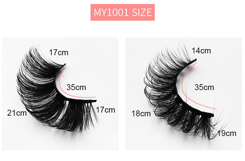 LOMO камера 10 pairs 8d mink hair natural curl thick false eyelashes