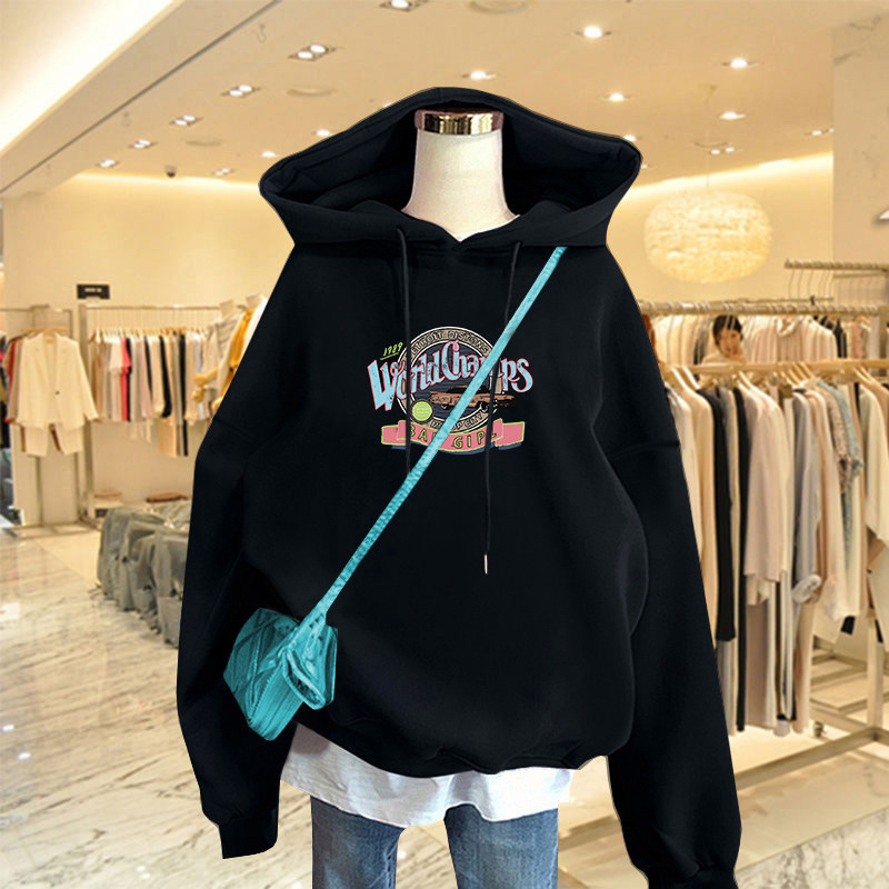 Gestational Maternity Dress Woman Plus Thicken Thickened Autumn Winter Loose Fat Mm Fashion Boomer Middle Long Version Fake Two-piece Cap Jacket