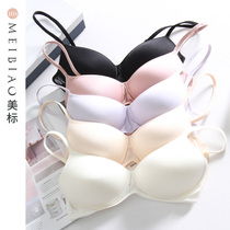 American standard mulberry silk no rim sexy thin mold cup gathered silk bra Anti-light silk underwear womens bra