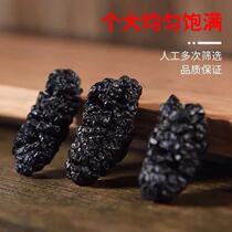Xinjiang terrafic black mulberry dry wild unwashed special grade 500g natural net no sand sanjen dried fruit Shunfeng