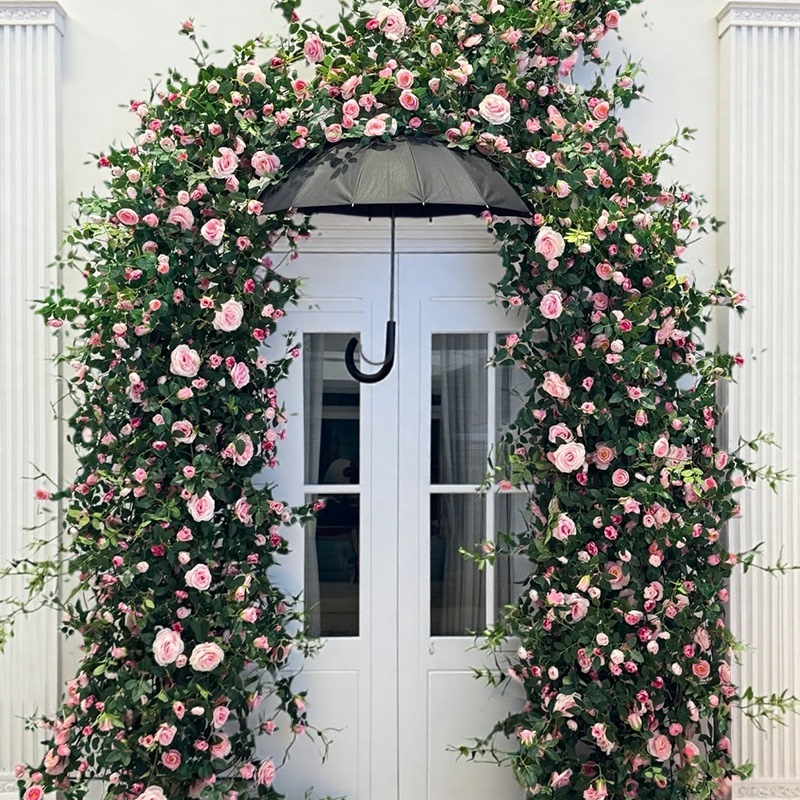 Artificial Rose Vine Arch Decoration, Fake Flower Wall Climbing, Floral Arrangement, Vine Flower Wall, Peony Flower Waterfall Flower Wall Artificial Rose Vine Arch Decoration, Fake Flower Wall Climbing, Floral Arrangement, Vine Flower Wall, Peony Flower Waterfall Flower Wall