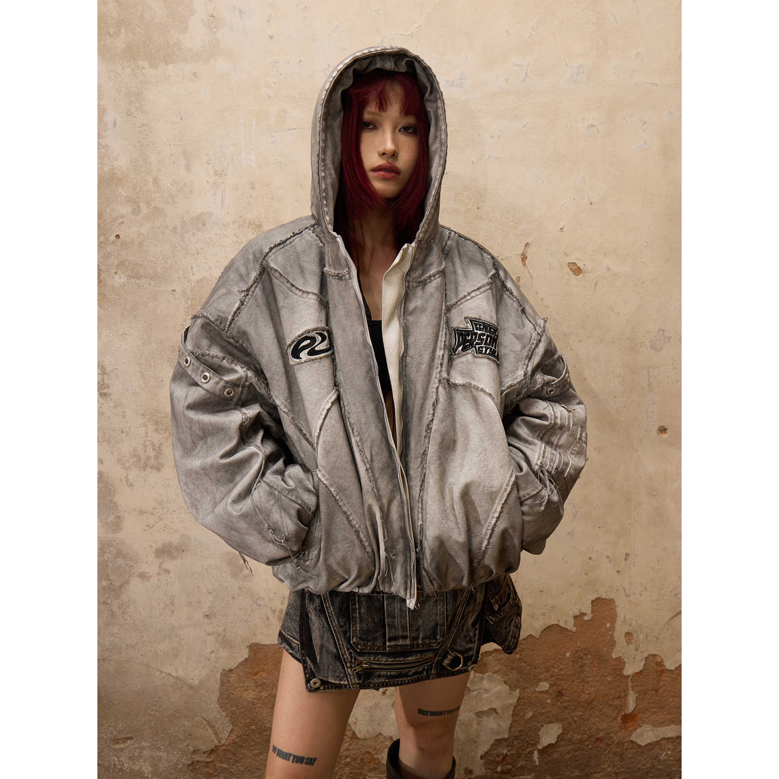 PERSONSOUL Leather Totem Coat レザージャケット PERSONSOUL* Leather Jacket 新品 ジャケット（PERSONSOUL