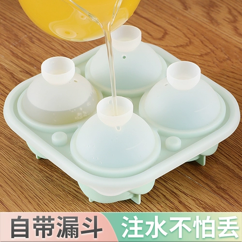 Кубики льда с розой в составе, силиконовая форма, хоккей для виски