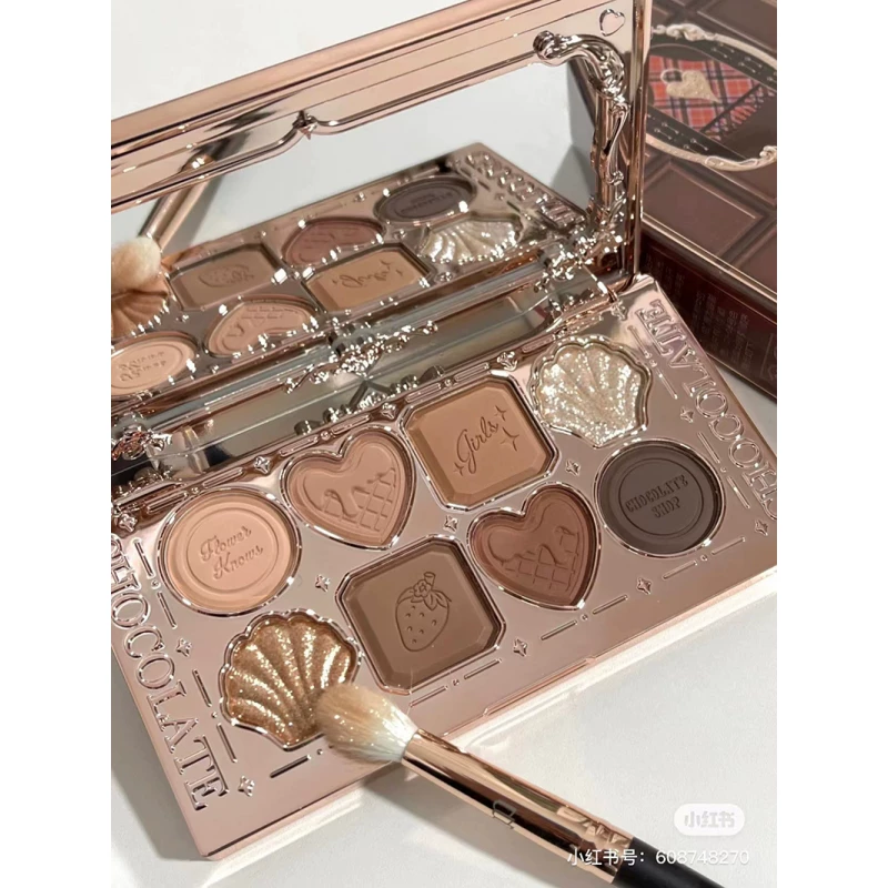 Acrylic matte universal eyeshadow palette, for every day