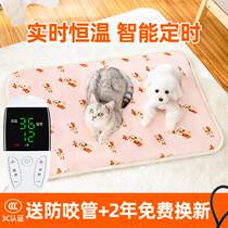 Pet Electric Blanket Winter Warm Dogs Cat Kitty Heating Cushion Electric Bedding Anti Earth Leakage Waterproof Anti-Grab Bite Warmer