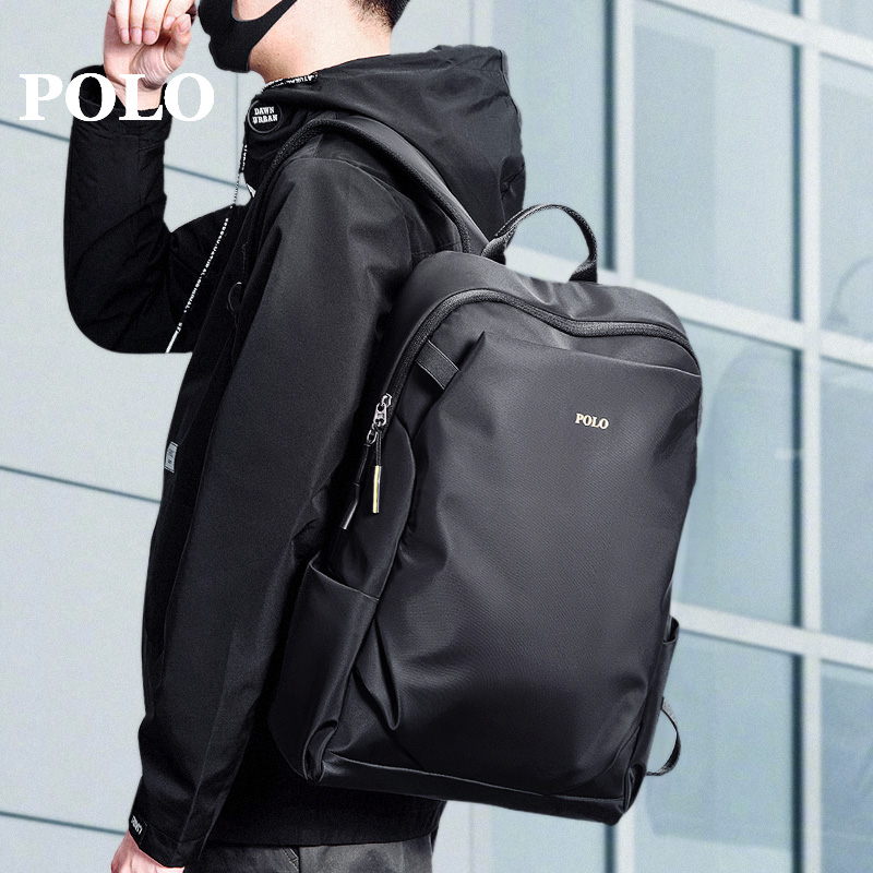 Polo backpack men's fashion men's business backpack large capacity leisure trend travel computer bag student school bag