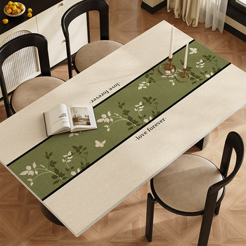 Goblet leather table mat no-wash waterproof and oil-proof Goblet leather table mat no-wash waterproof and oil-proof