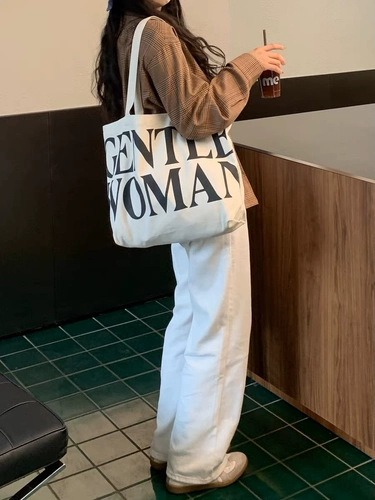 Шоппер, вместительная и большая сумка на одно плечо, Таиланд