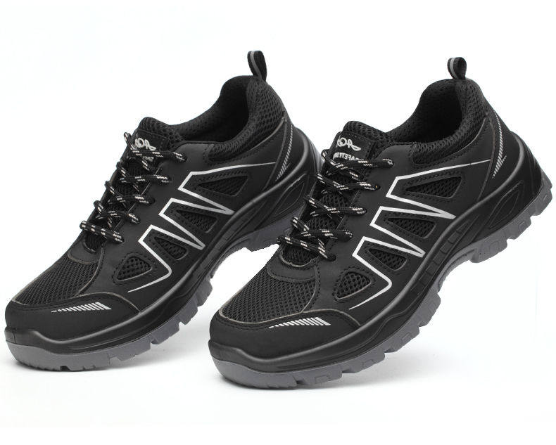 Защитная обувь 轻便劳保鞋男钢包头防砸防刺穿工作鞋夏季透气防臭防滑耐磨安全鞋 Other