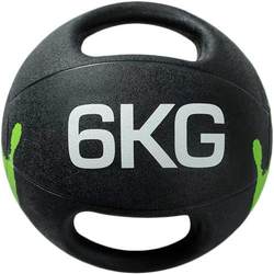 Fitness binaural medicine ball soft core strength training hand-held rubber solid gravity pinball personal training gadget equipment