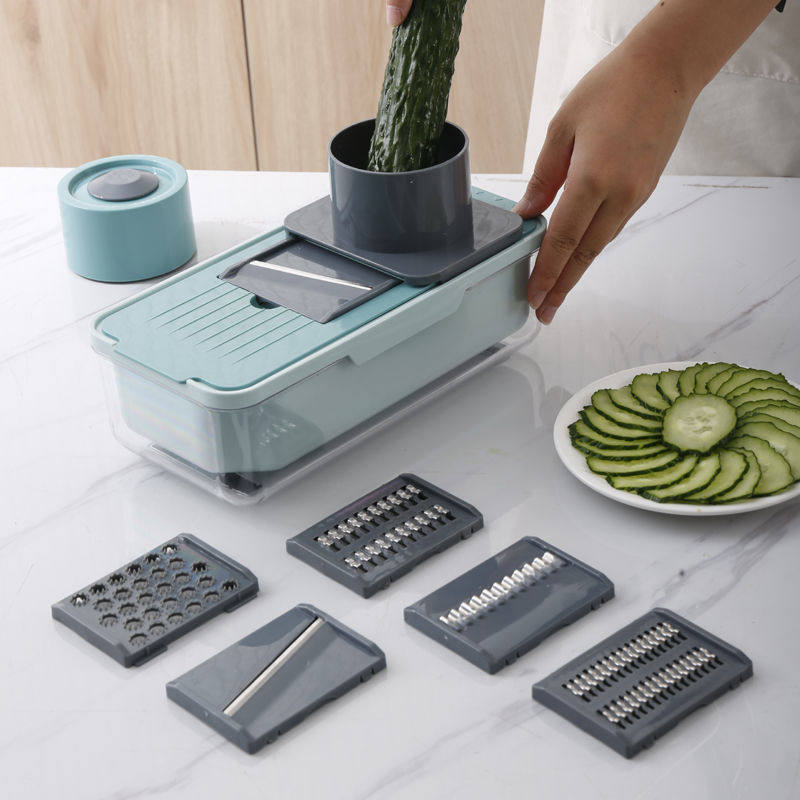 Kitchen multi-function vegetable cutter artifact potato shredded shredder grater slicer grinder grater insert board