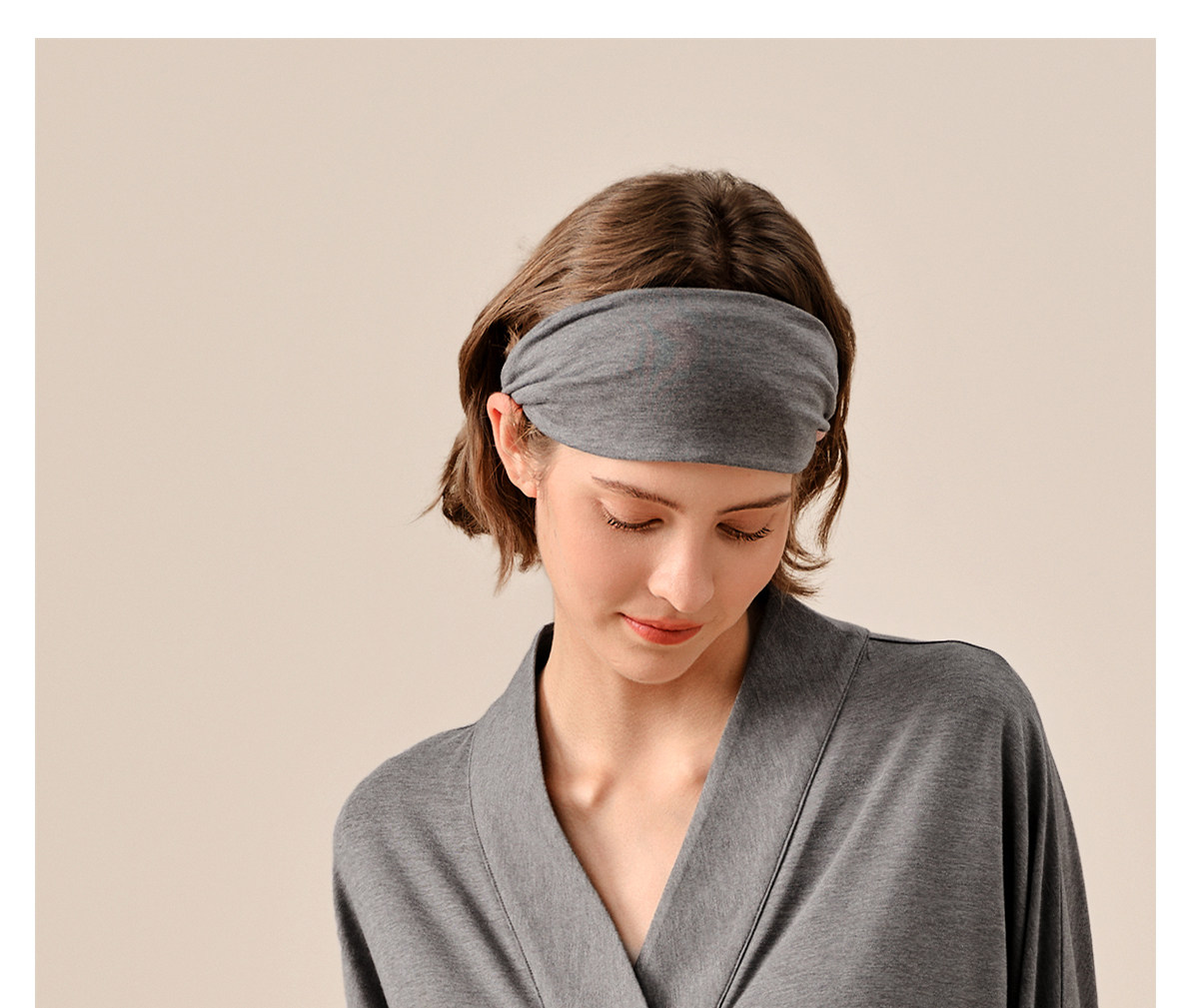 Sohiwoo Postpartum Headband for Pregnant Women, Windproof Postpartum Hat, Autumn and Winter Bamboo Cotton Class a Postpartum Supplies — 60