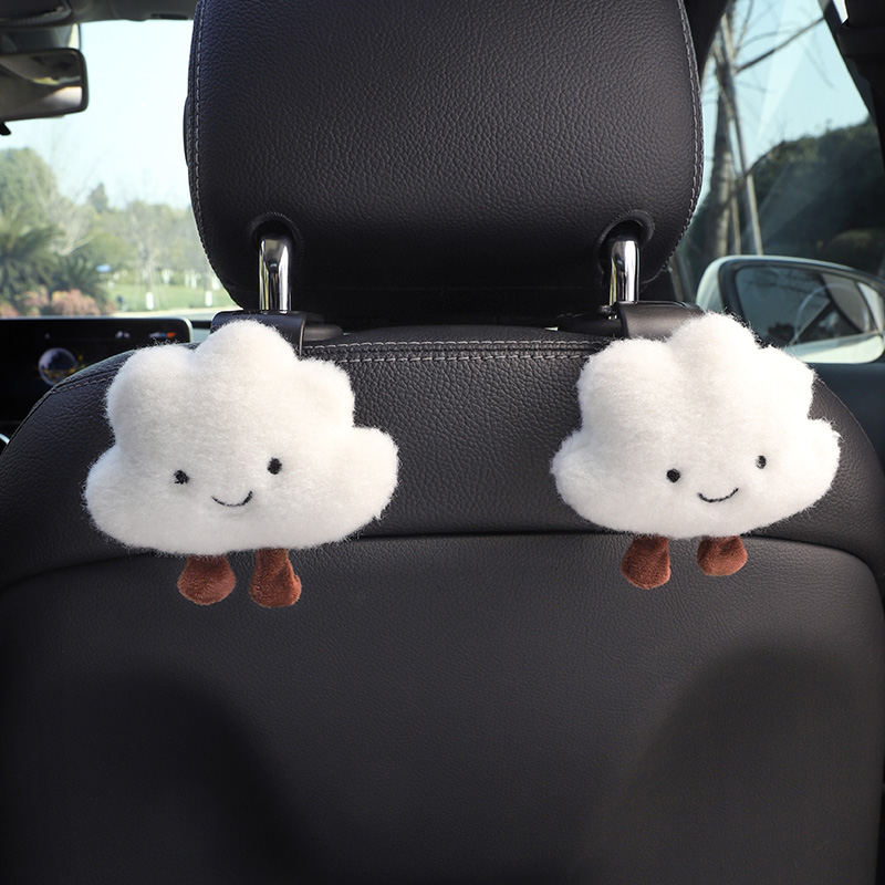 Car-in-car hook car in the car with a cute cartoon rear seat behind the multi-functional interior car