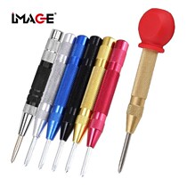 Capped center punch spring-loaded automatic center punch positioner automatic punching hole punch for broken glass windows