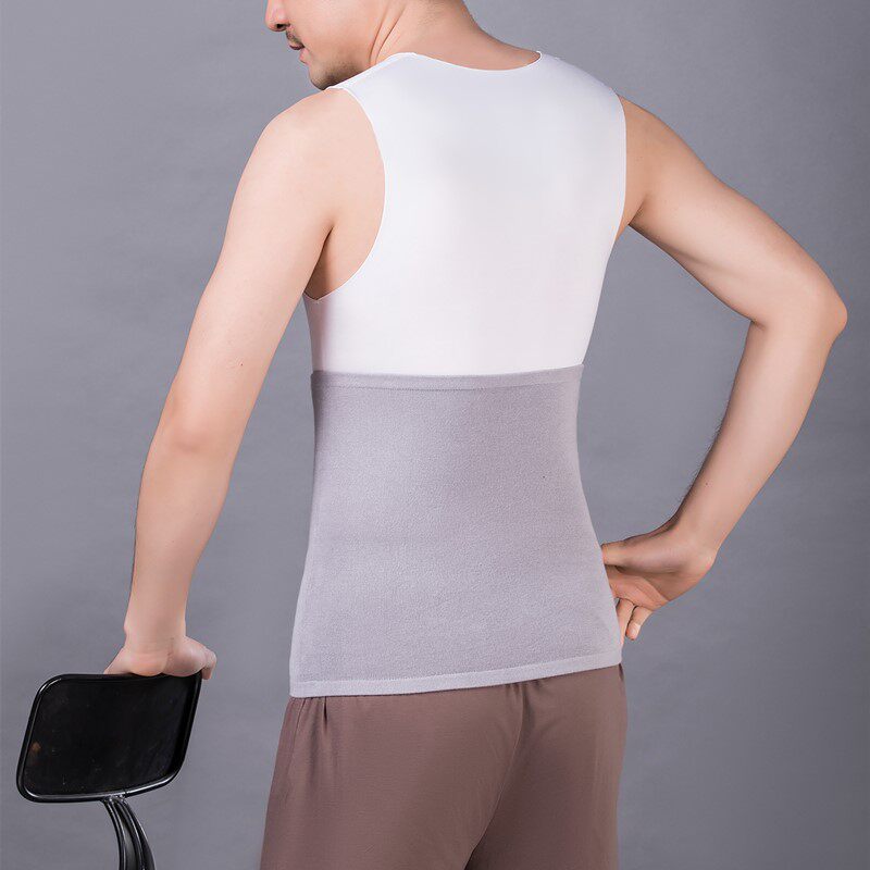 Protecting the navel to prevent cold men's belly circumference for adults to protect the stomach and warm the stomach apron for adults to sleep waist and belly circumference