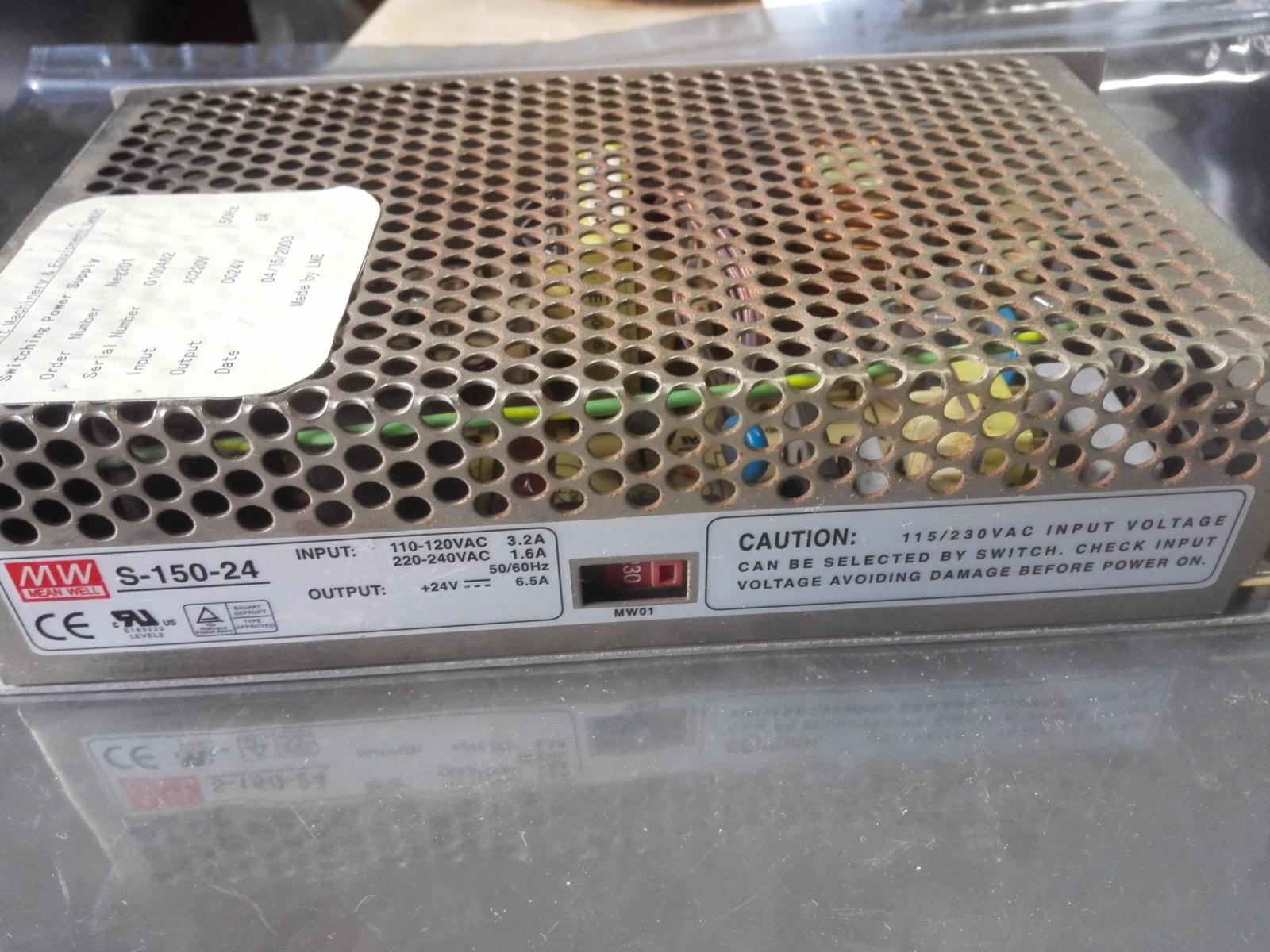 Elevator accessories Taiwan Ming Wei Switch Power Supply S-150-24 24v6 5A) Made by LME