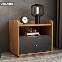 Nordic Bed Head Cabinet Side Cabinet Side Few Lockers Modern Minimalist Cupboards Bedroom Cabinet Chest of drawers Chest of drawers
