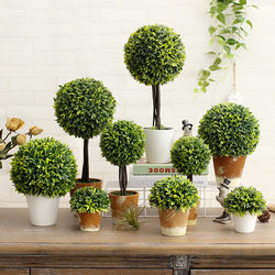 Chengyi Scandinavian Fake Flowers, Simulated Plants, Potted Decorations, Fake Bonsai, Indoor Green Plants, Office Desk Decorations