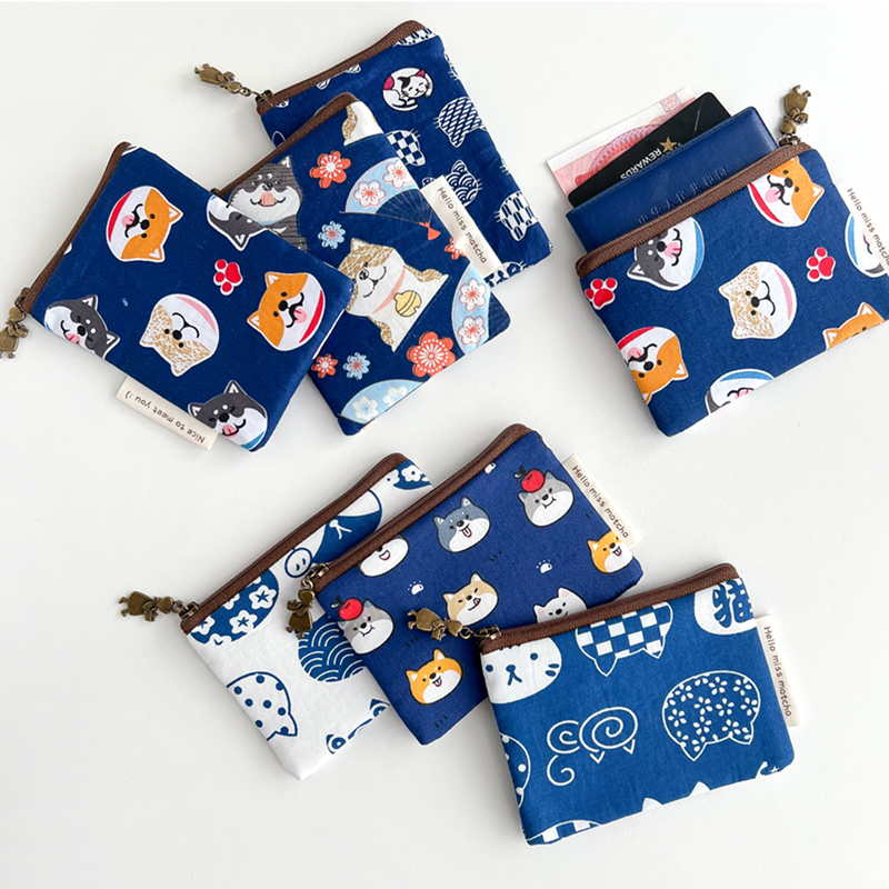 Upgraded Thickened Zipper Cotton Small Square Bag for Women, Cute Driver's License Bag, Id Card and Bank Card Pocket Small Cloth Bag Upgraded Thickened Zipper Cotton Small Square Bag for Women, Cute Driver's License Bag, Id Card and Bank Card Pocket Small Cloth Bag