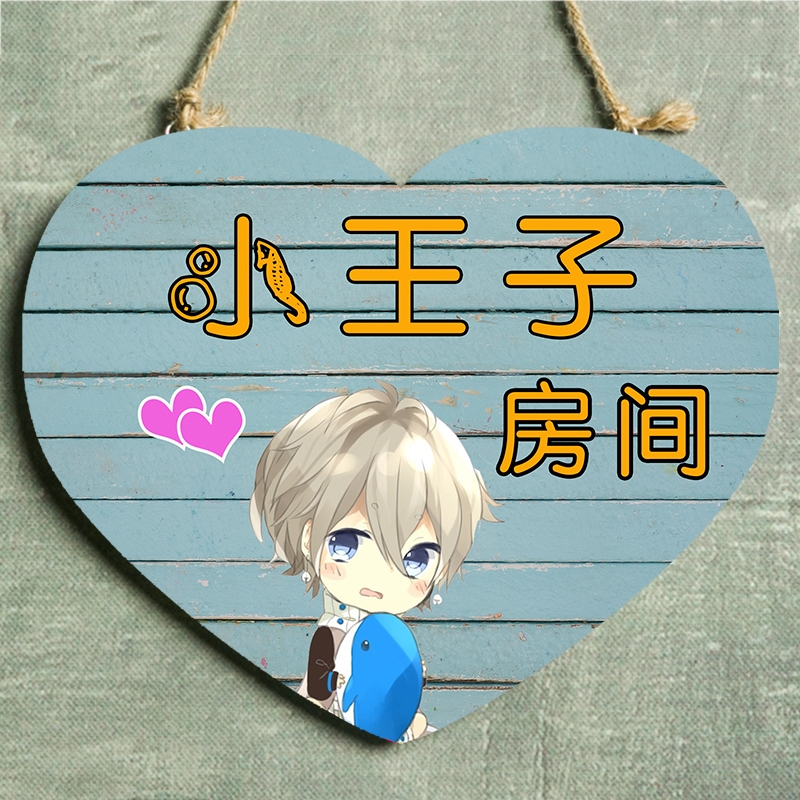 Creative home listing warm reminder card welcome home decoration card custom cute home room door card DIY