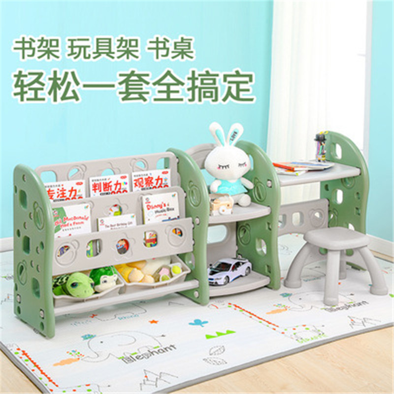 Children's desktop multilayer collating cabinet household arrangement frame freshman baby large capacity simple shelf