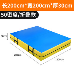 Sports High Jump Protection Mat Anti-Fall Mat Martial Arts Acrobatic Protective Somersault Mat Gymnastics Mat Training Pvc Sponge Mat