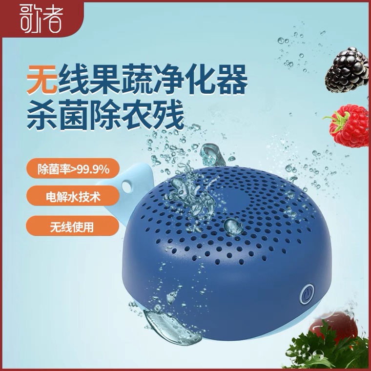Singer Fruits Vegetable Cleaner Home Wash Vegetable Fruit Machine Germicidal Sanitizing Farm Residue Purifier Intelligent Vegetable Washing Machine