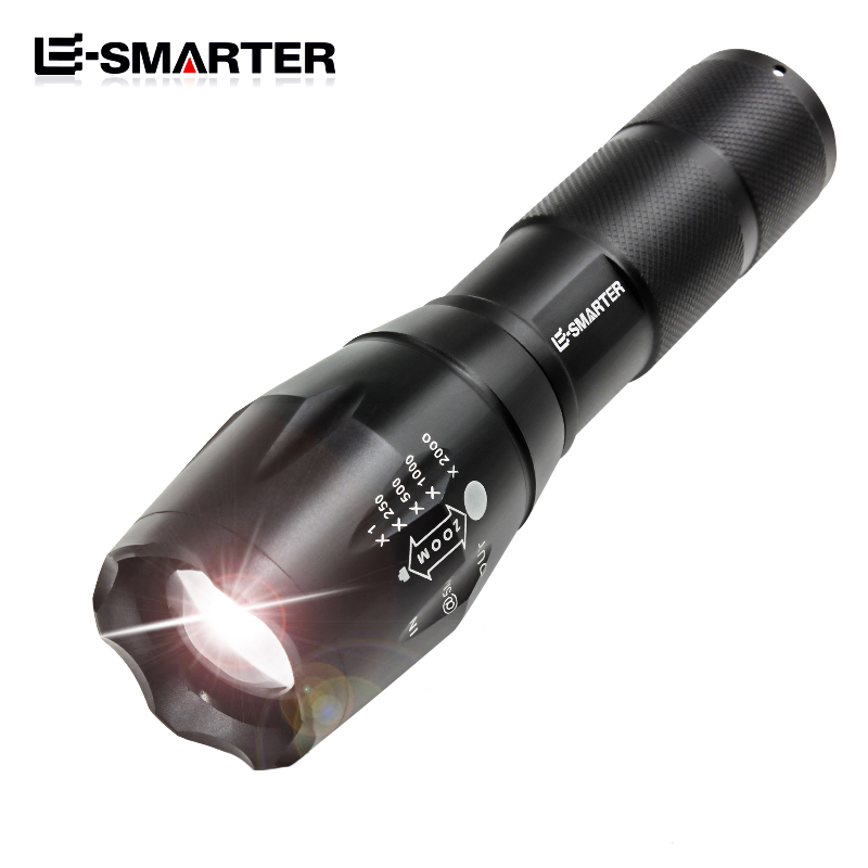 Outdoor flashlights rechargeable lithium battery super bright long-range mini small portable durable home tactical LED lights