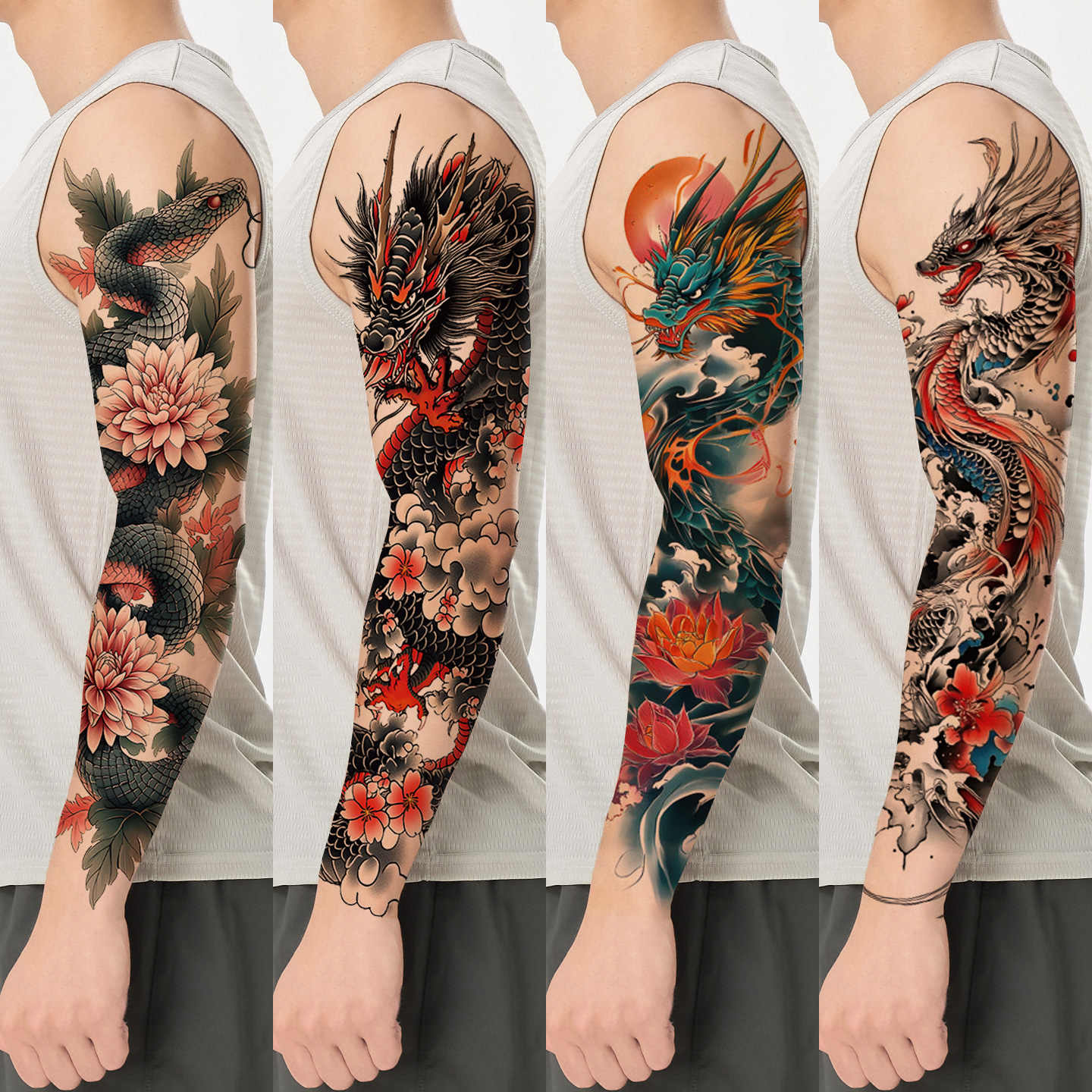我是纹身师gogo - Steemit Dragon tattoo design. — Steemit, image size:1440x1440