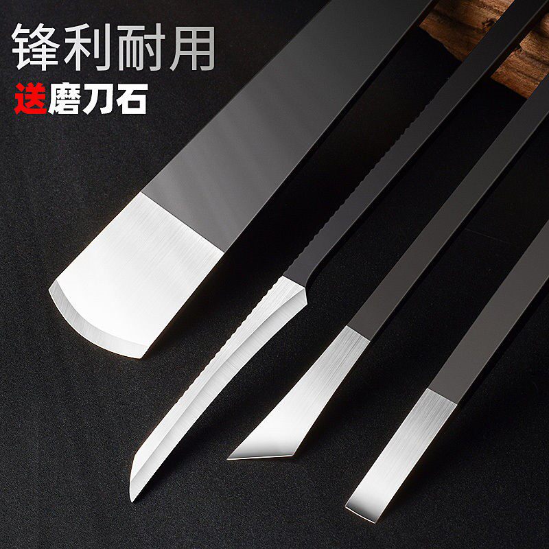 Professional pedicure knife suit Yangzhou Three knives A ditch pliers use nail clippers for the use of grey sheared tools Divine Instrumental Home Technician