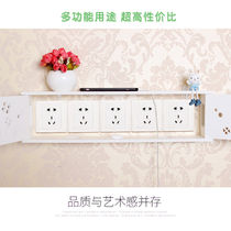 Wire box decoration shielded box socket shielded wire containing box wiring board Inserted Partition Shelf Wall-mounted Creativity