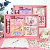 Three years 2-class wood Li hand ledger stickers one whole away form this sticker decoration material suit cute little fresh