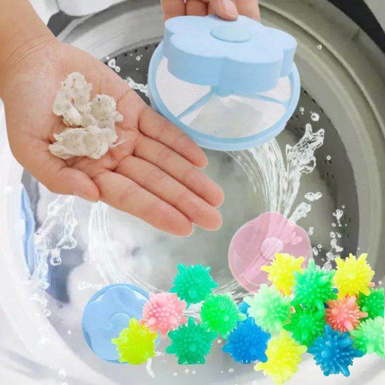 Washing machine filter bag laundry artifact universal hair remover anti-tangle laundry ball laundry filter hair remover