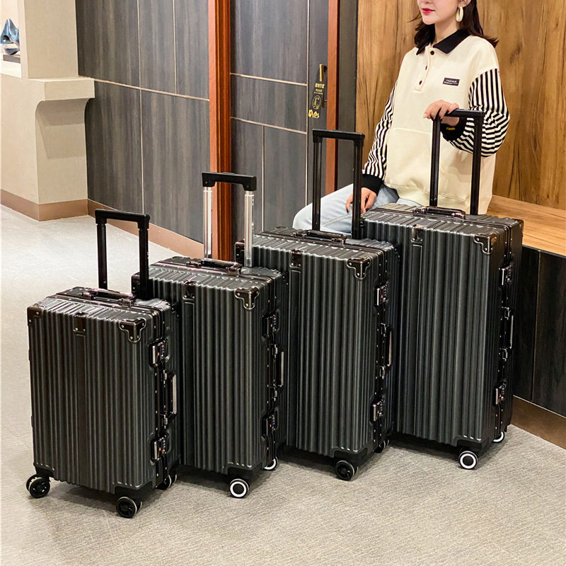 Customized all-aluminum magnesium alloy trolley box new aluminum frame luggage boarding suitcase tool box female