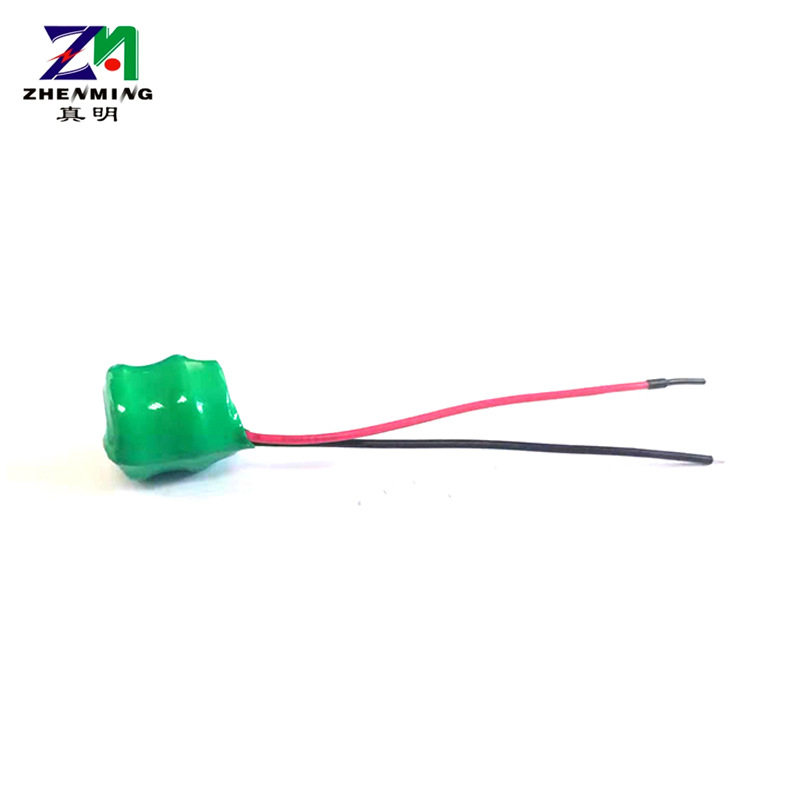 2 4V nickel-hydrogen rechargeable battery group outgoing 110mah mosquito-repellent lamp solar lamp emergency lighting lamp button-type rechargeable battery