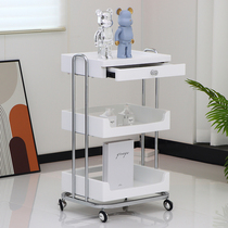 Internet celebrity beauty trolley special high-end instrument cart for beauty salons multi-functional storage mobile tool cart storage rack