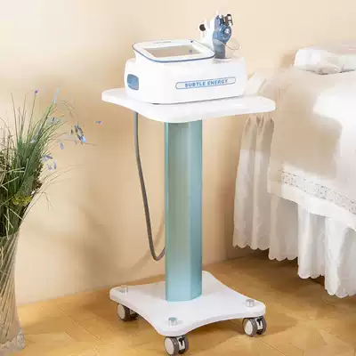 Small bubble beauty equipment shelf mobile beauty salon trolley tool car water light meter base frame