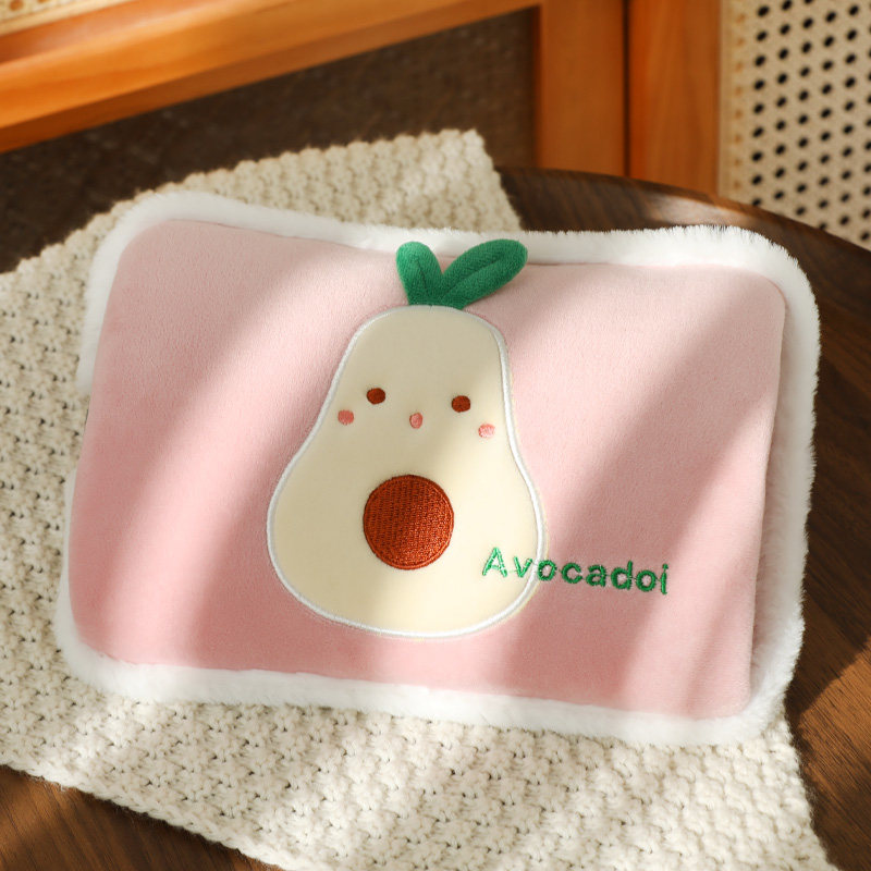 Rechargeable hot water bag explosion-proof electric warmer warm baby cute girls hand warmer plush cartoon national standard electric heater