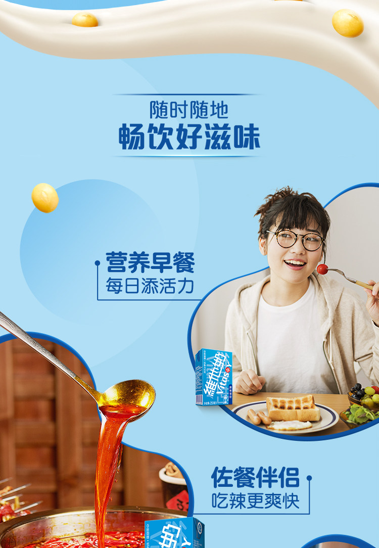 安享好物 安享C级含乳饮料-维他奶原味豆奶 国标 