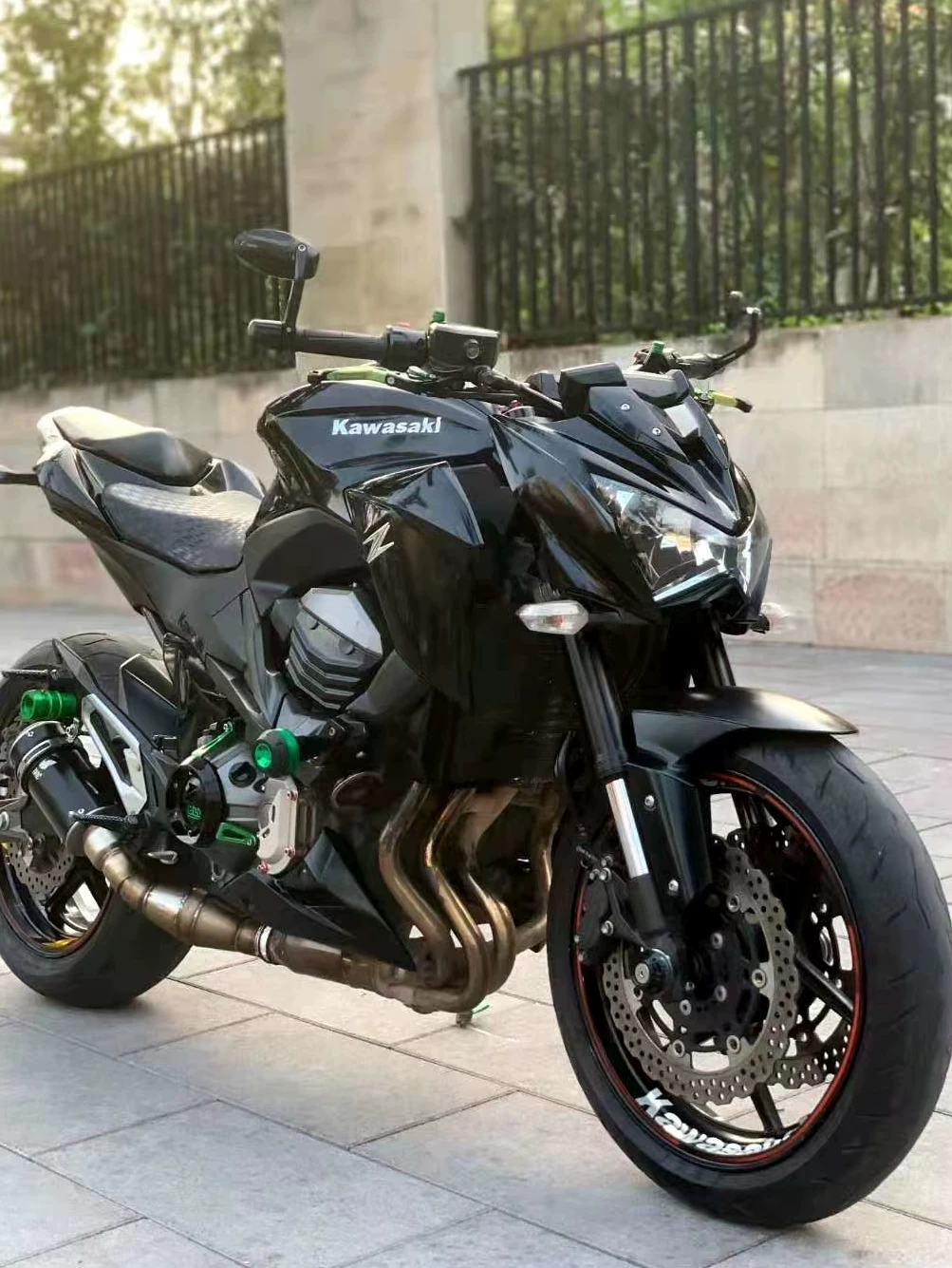 Импортированный Kawasaki Z1000 большой питон N19 Street car H2 Маленький Ниндзя мотоцикл двойной цилиндр вода холодная 400C тяжёлый автомобиль спортивный автомобиль