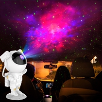 Astronaut Starry Sky Projection Lamp Globe Mini Birthday Projection Light Net Red Background Scene Dreamy Starry Sky Atmosphere