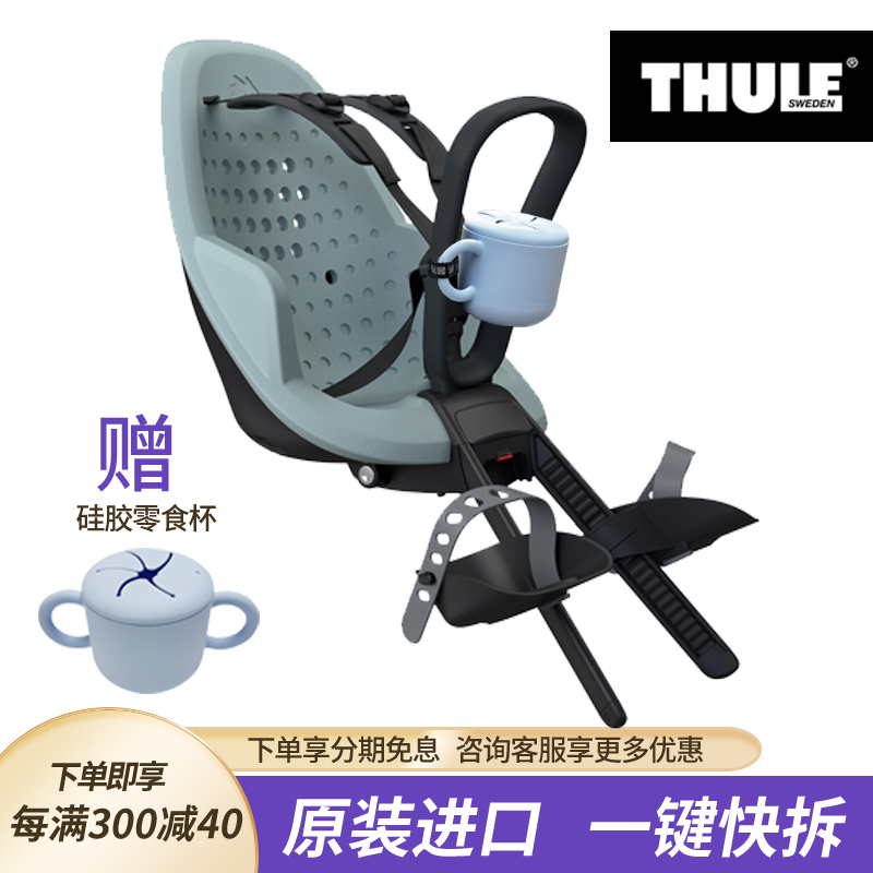 Thule Yepp Nexxt Mini Front-Mounted Child Seat for Bicycles, Original Imported, Quick-Release, Mountain Bike