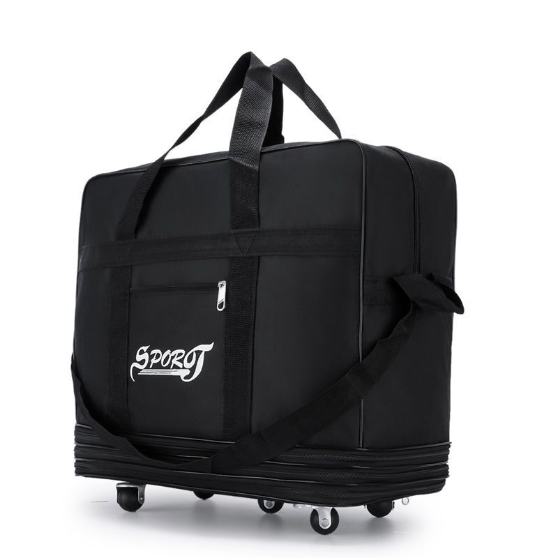 Waterproof Folding Fold Air Care Bag Travel Bag Large Capacity Luggage Bag Women Cashier Bags Out of hand handbag with wheels