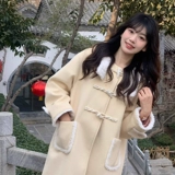 Демисезонное шерстяное пальто, куртка, изысканный стиль, коллекция 2023