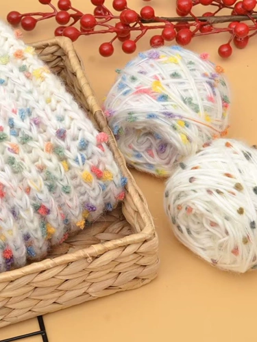 Радужный плетеный шарф ручной работы подходит для мужчин и женщин для друга, популярно в интернете